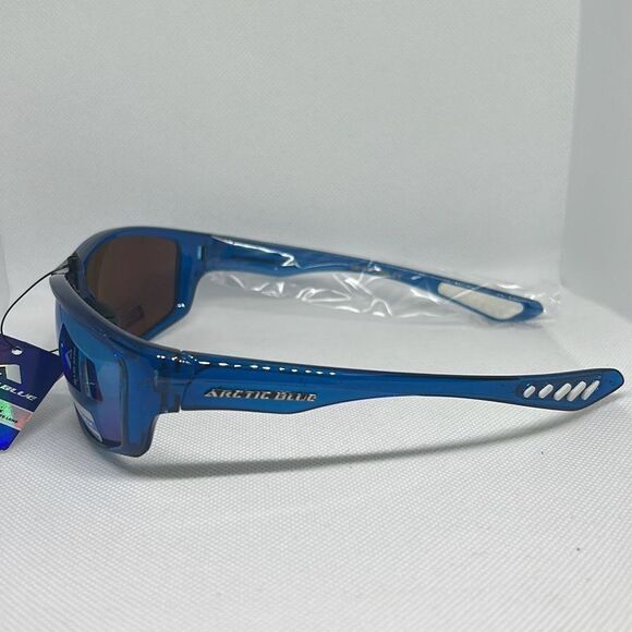 Arctic Blue Mirrored Sunglasses - Picture 2 of 3
